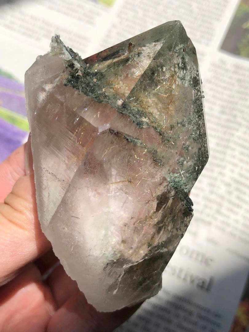 Gardens　マニハール産ルチルクォーツ