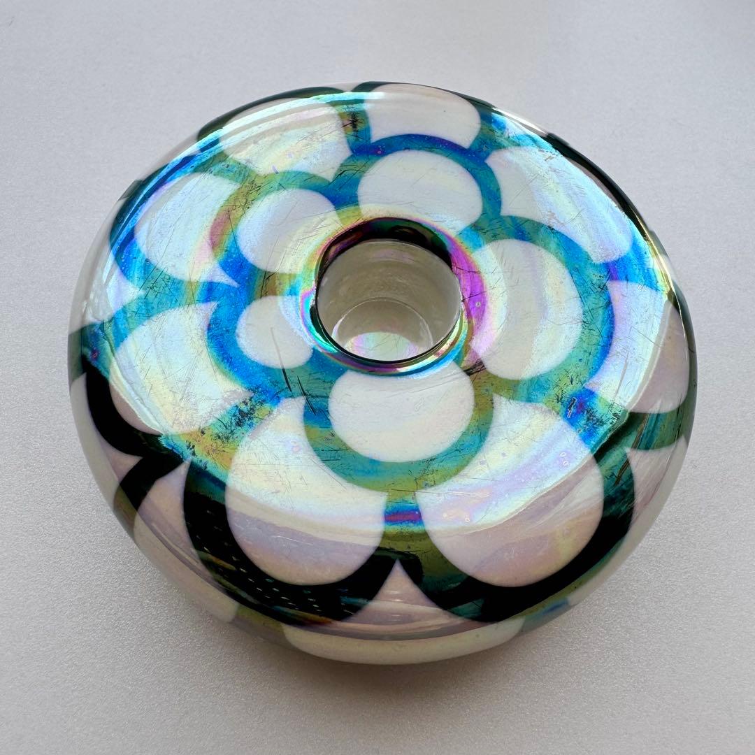 アラビア　ヴィンテージ　キャンドルホルダー　2個セット　GOG ハンドペイント