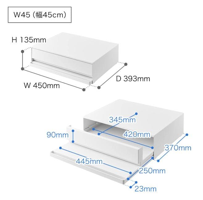 【12月2日のみお値下げ】tower キッチン 作業台 レンジ下 収納 スライド