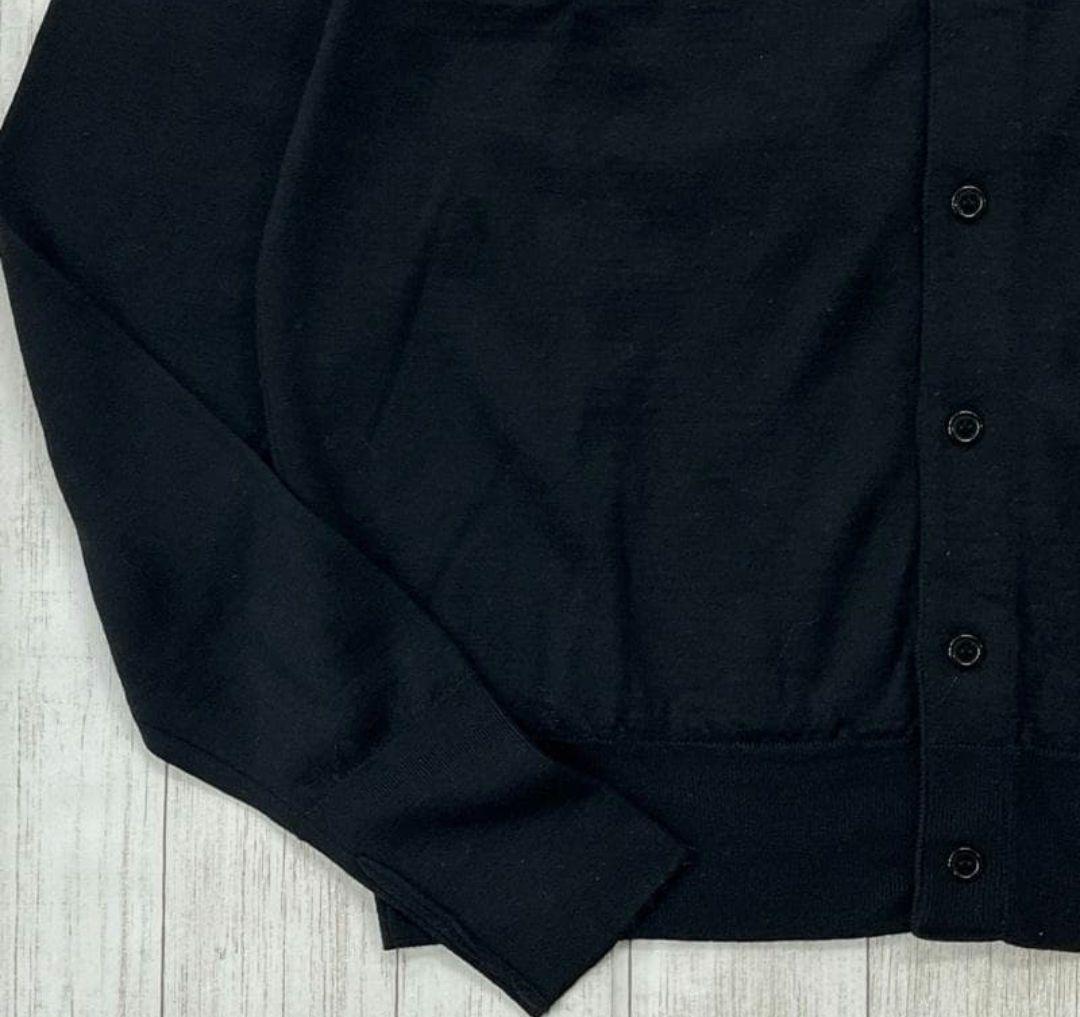 ジョンスメドレー×アローズ/30ゲージポロカーディガン/メリノエクストラファイン