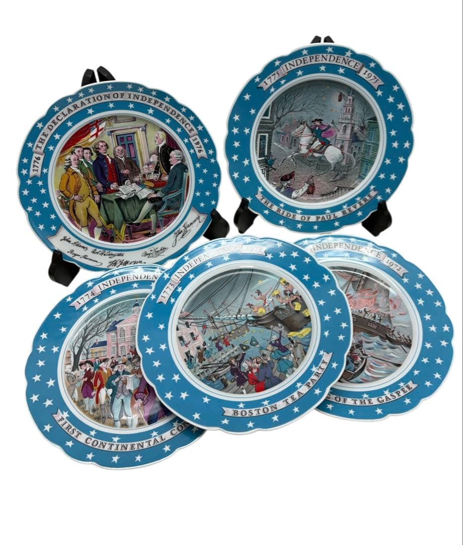 Haviland　独立宣言プレート　皿　５点　まとめ売り　アビランド