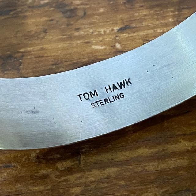 Navajo ナバホ TOM HAWK トムホーク 3ライン バングル 16mm