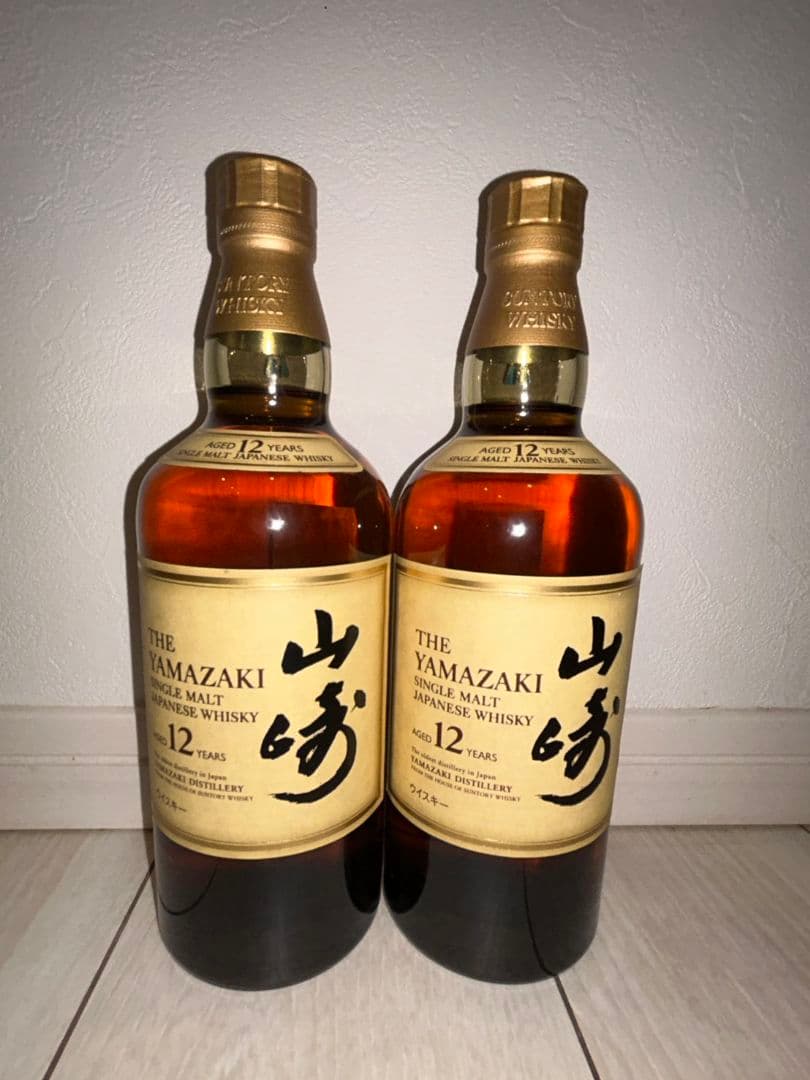 山崎 12年 ウイスキー 2本セット新品未使用箱無し