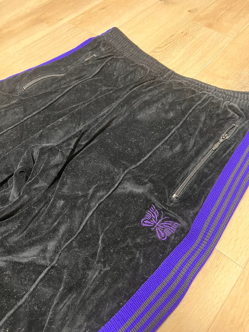 Needles ベロアトラックパンツ M