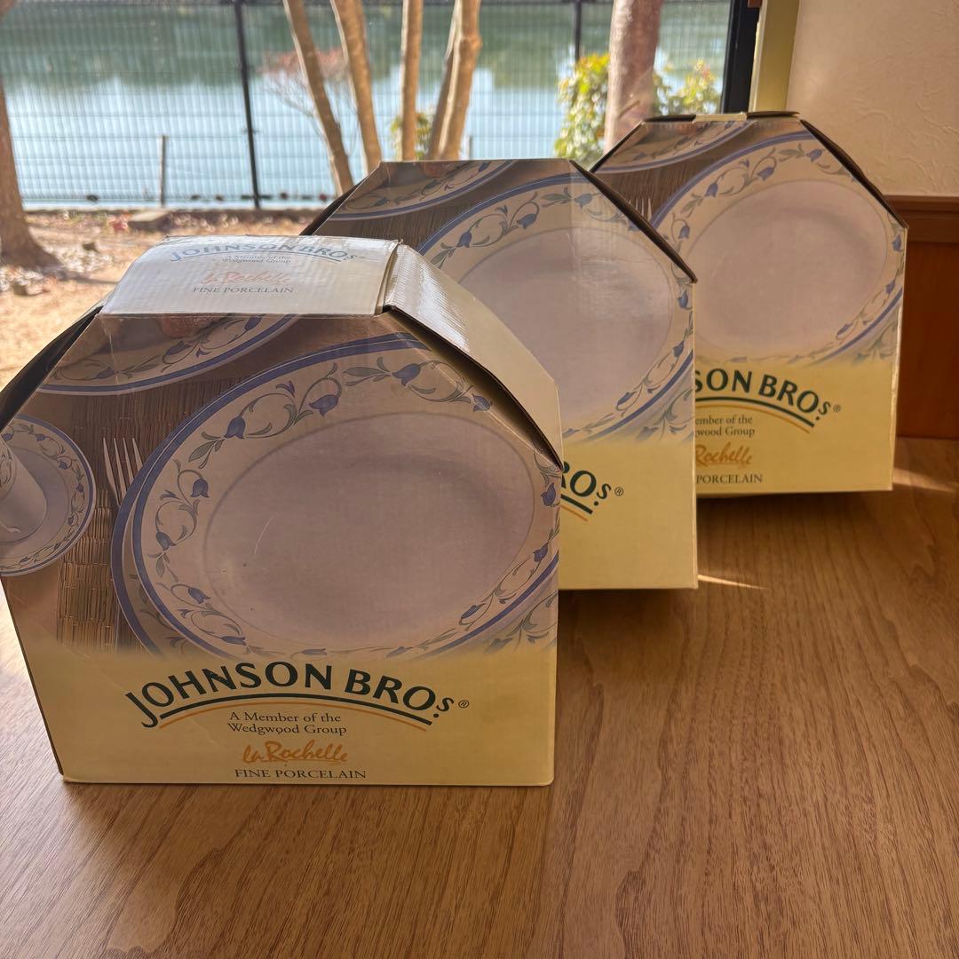 ジョンソンブラザーズ　ラ・ロシェル高級ディナーセット5ピース　［3組セット］