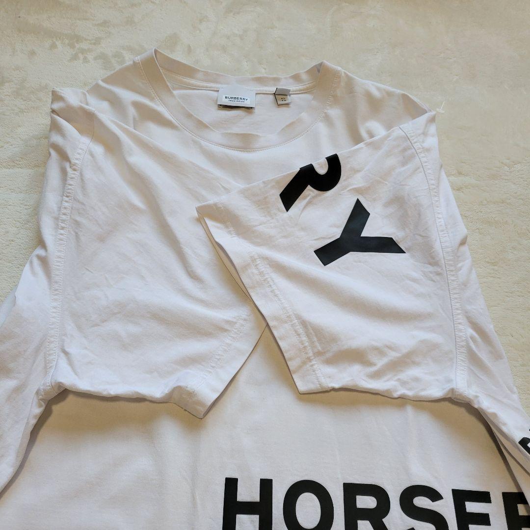大きいサイズXL✨バーバリーロンドン　ホースフェリー オーバーサイズTシャツ