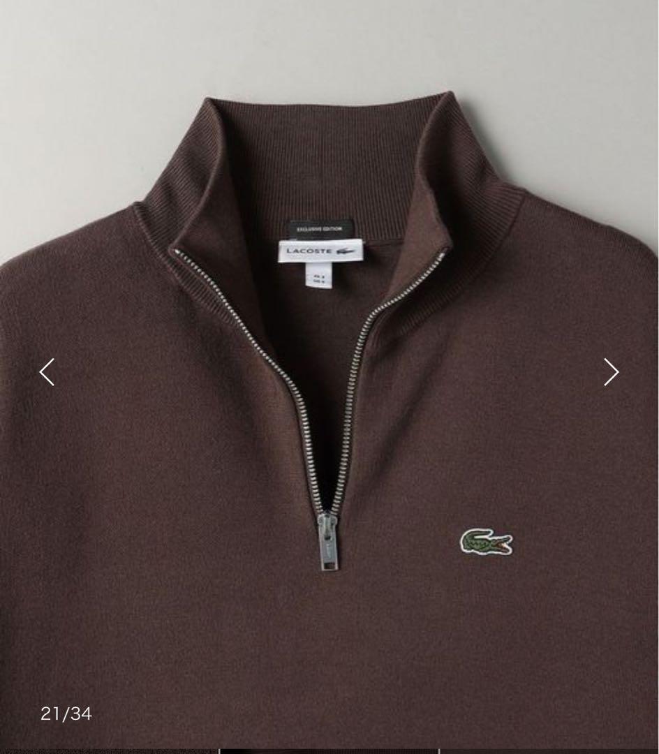 定価26,400円【アローズ別注】ラコステ ハーフジップ Mサイズ