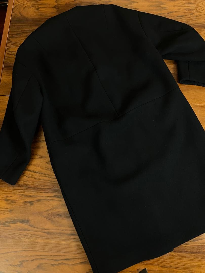 森カフェ 　CLANE クラネ コクーンコート ブラック サイズ0