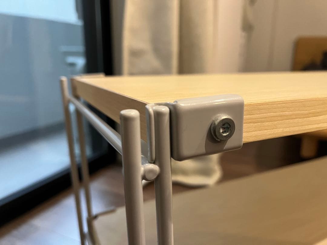 無印良品 スチールユニットシェルフ 奥行25cm 木製棚