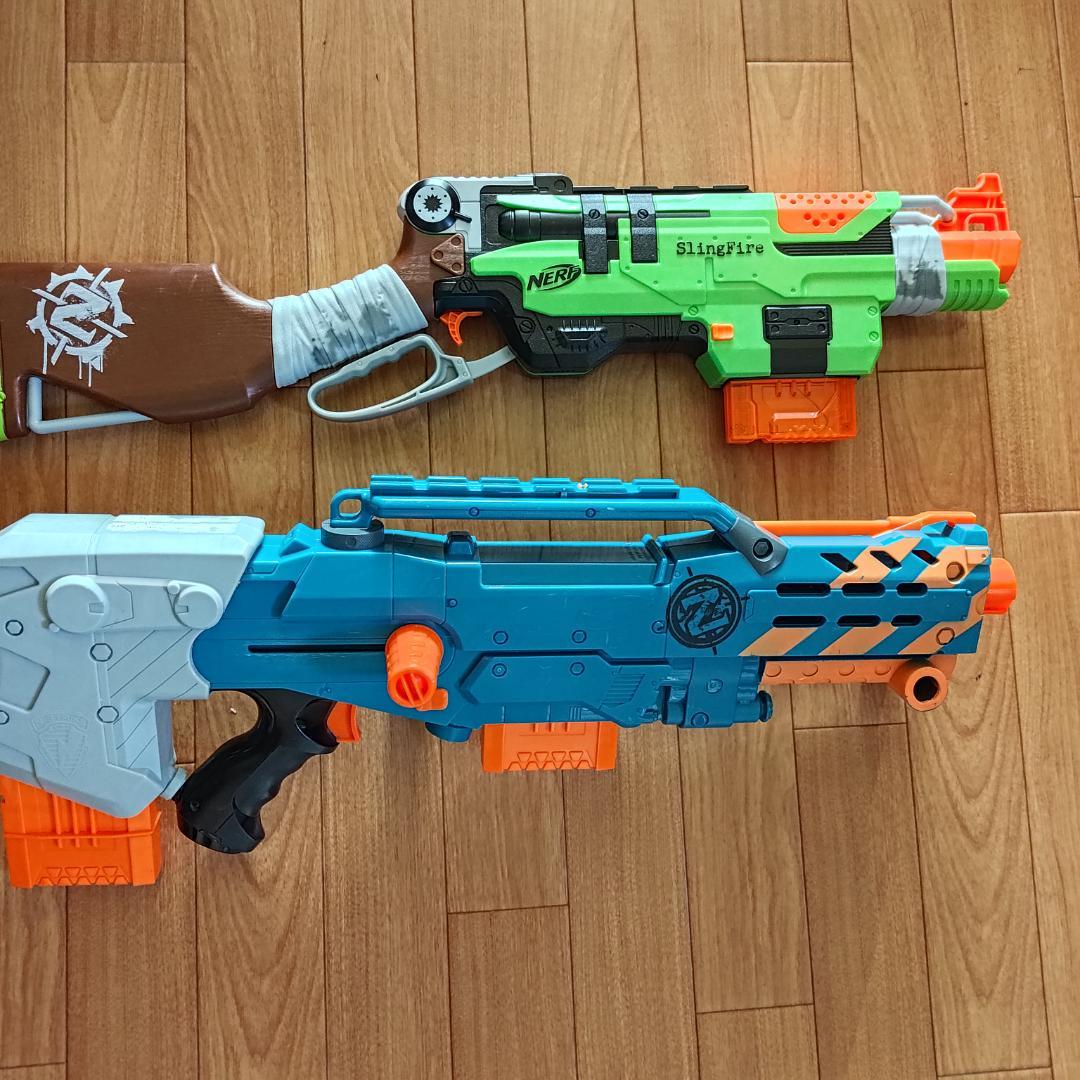 ナーフ ゾンビストライク 2本セット