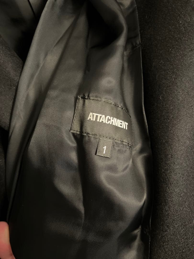 【定価74800円】ATTACHMENTアタッチメント　チェスターコート1新品