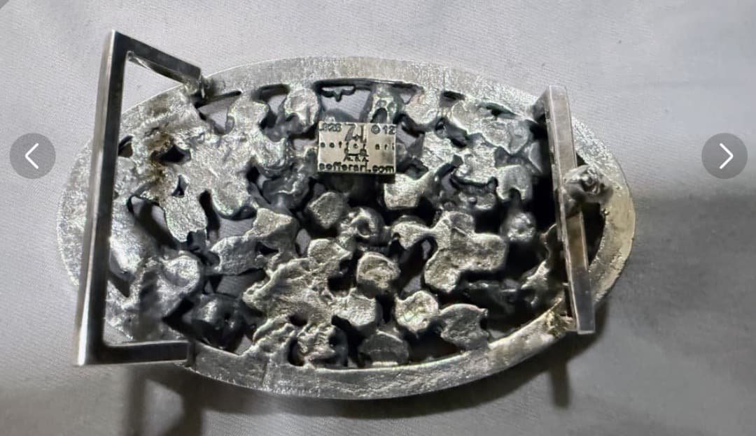 Soffer Ari（ソファーアリ）925 Silver Belt Buckle