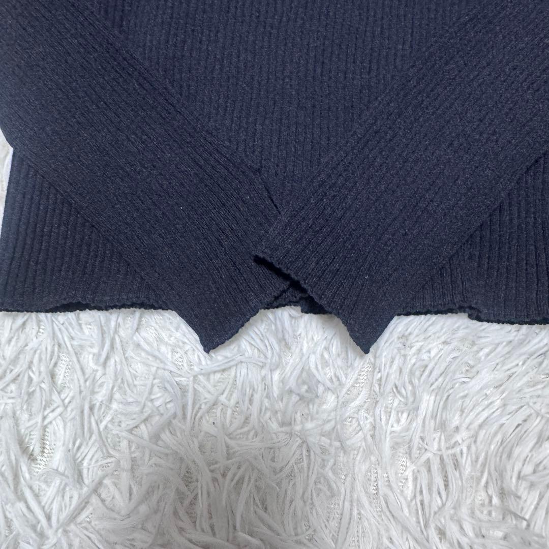 25年 美品 イエナ IENA レース襟ホールガーメント リブプルオーバー