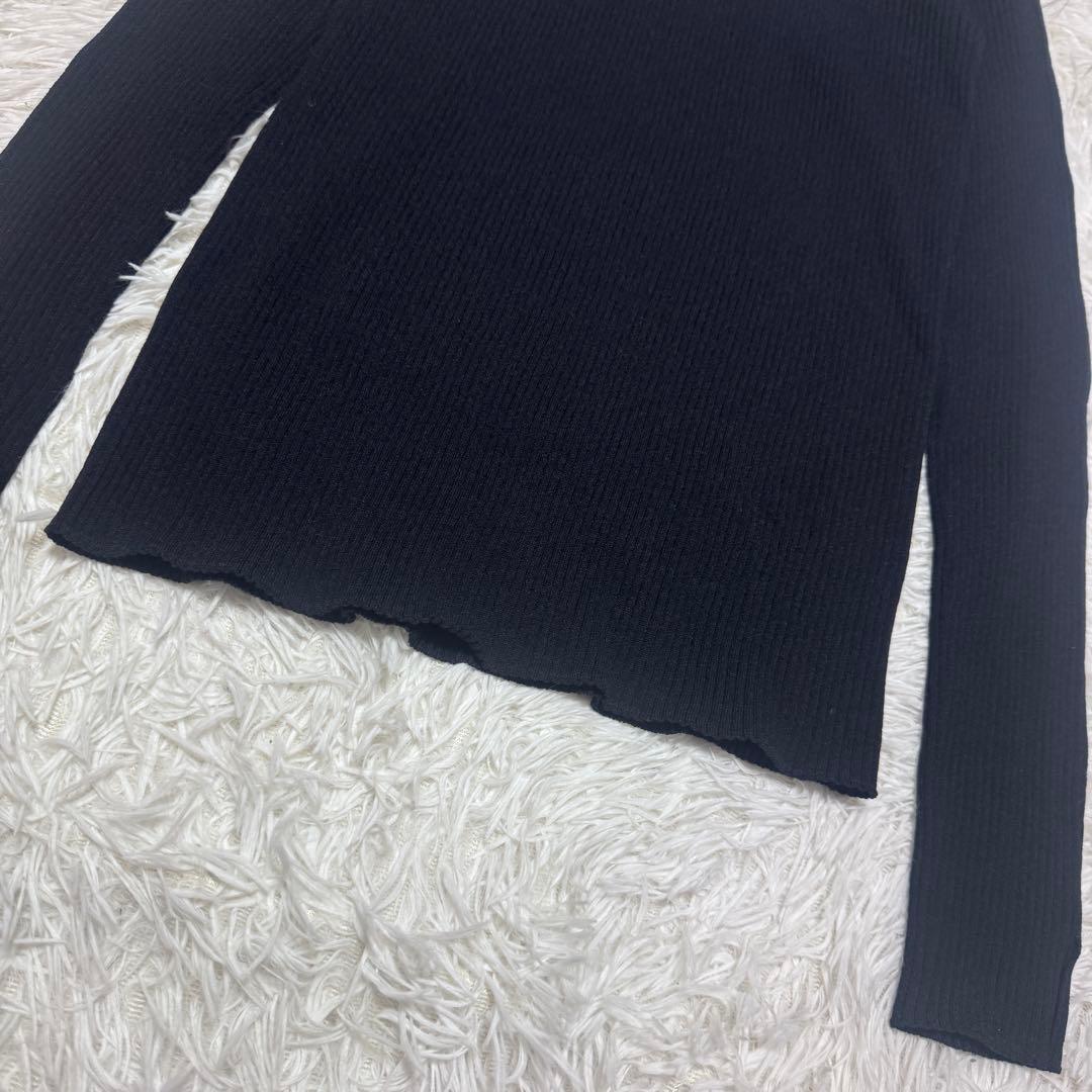 25年 美品 イエナ IENA レース襟ホールガーメント リブプルオーバー