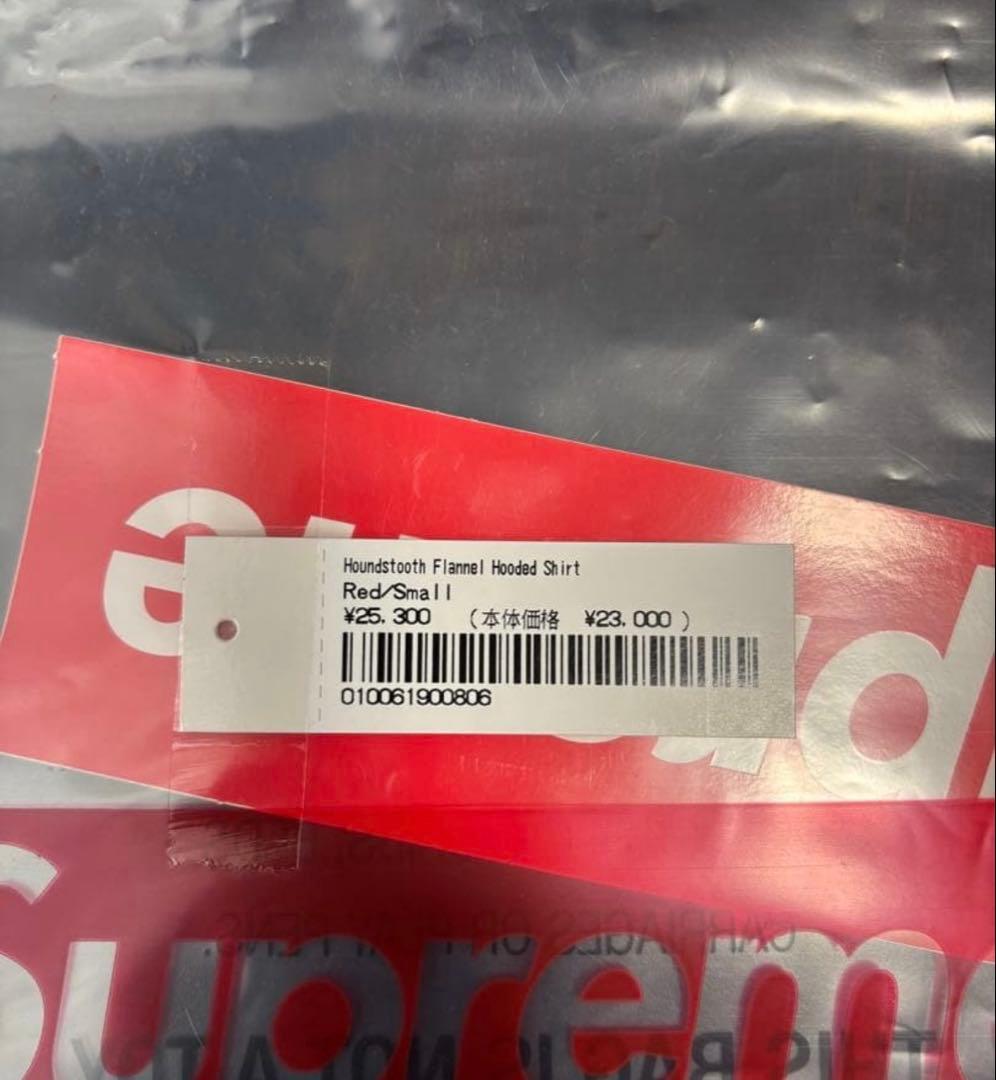 Supreme Flannel Hooded Shirt Sサイズ
