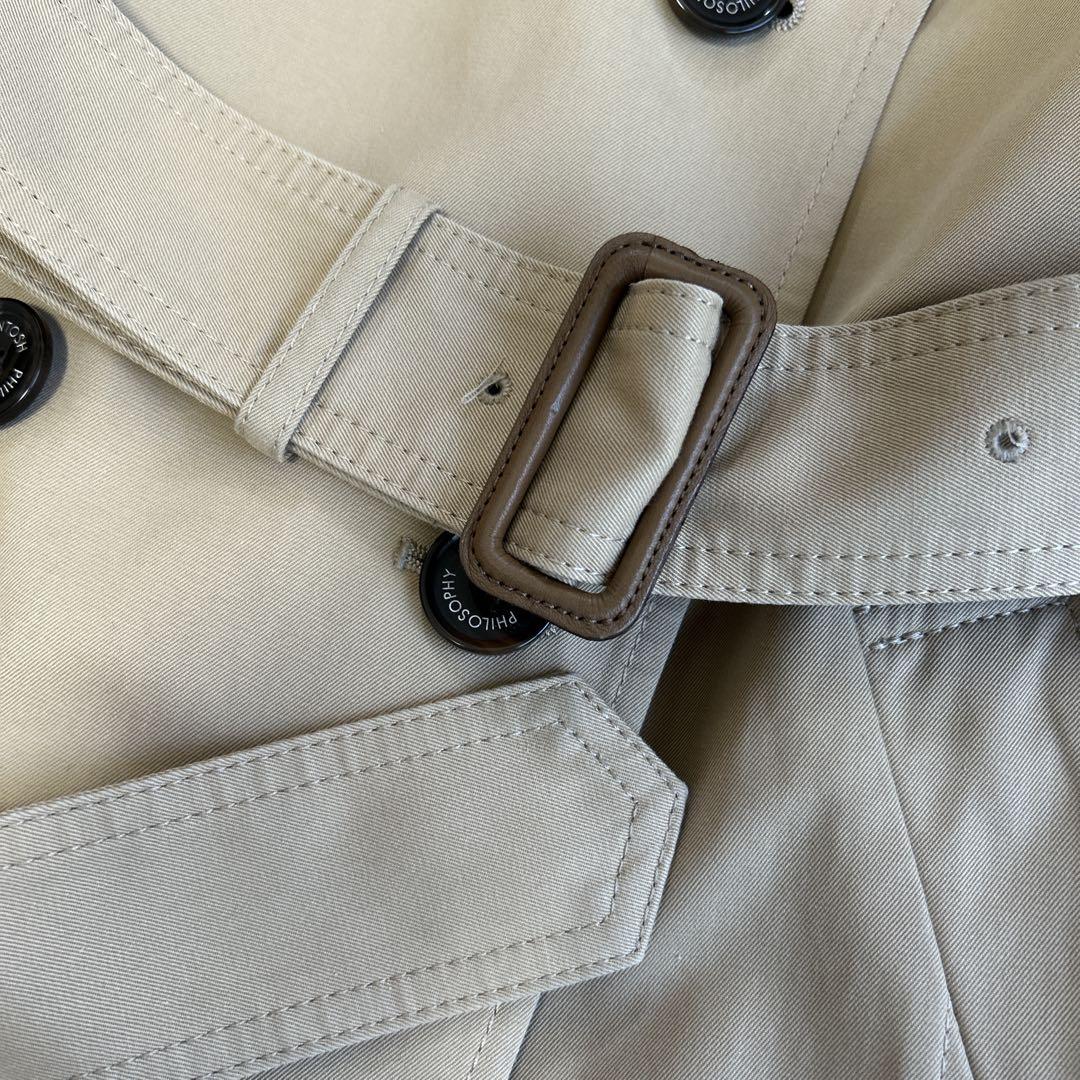 Joys様マッキントッシュ トレンチコート ライナー付き ベージュ ウエスト