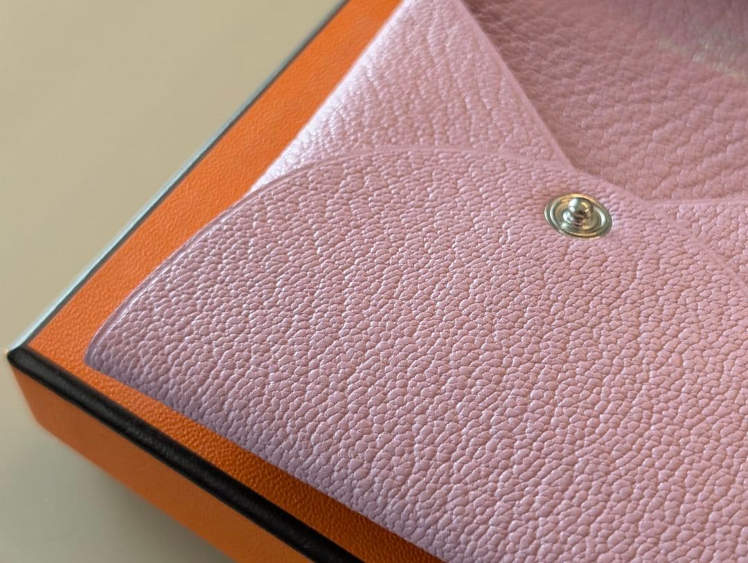 期間限定お値引き【新品未使用】 エルメス バスティア ローズサクラ ケース