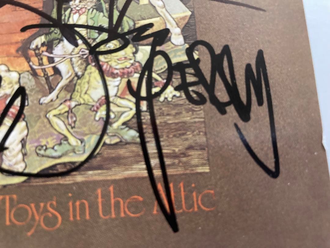 レア　エアロスミス 直筆　サイン　CD aerosmith