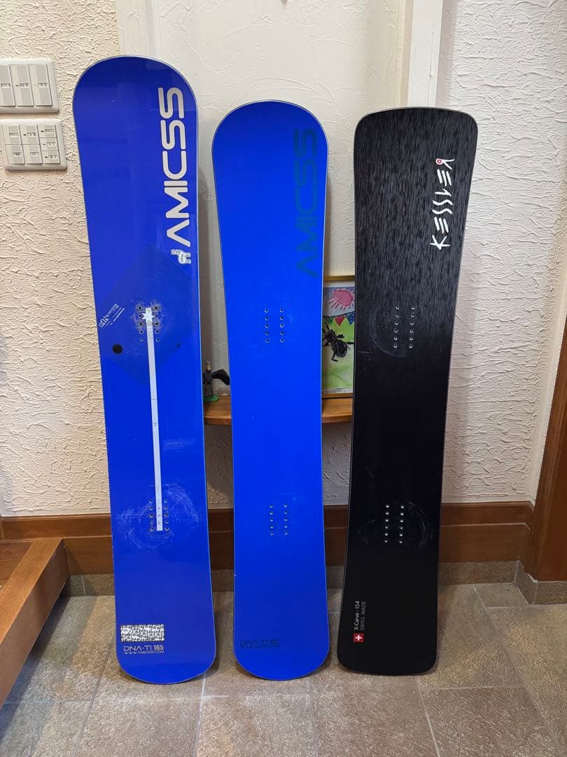 KESSLER スノーボード 黒154cm 右側のボード