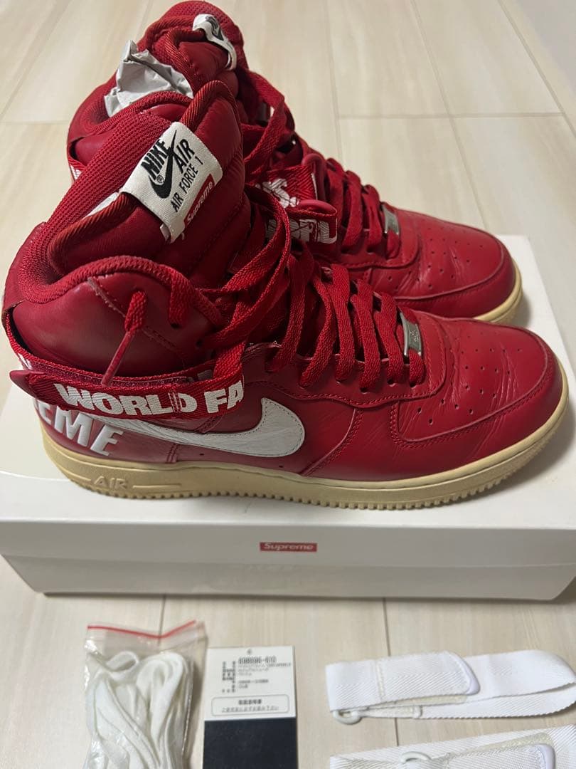 nike air force 1 high supreme sp 94 赤