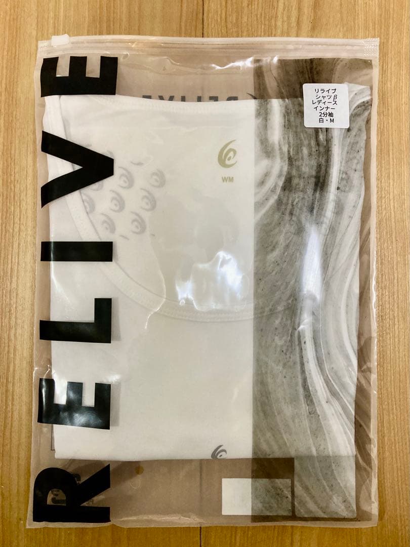 【鉱石2倍】リライブシャツ【 β 】　レディースインナー ホワイト M