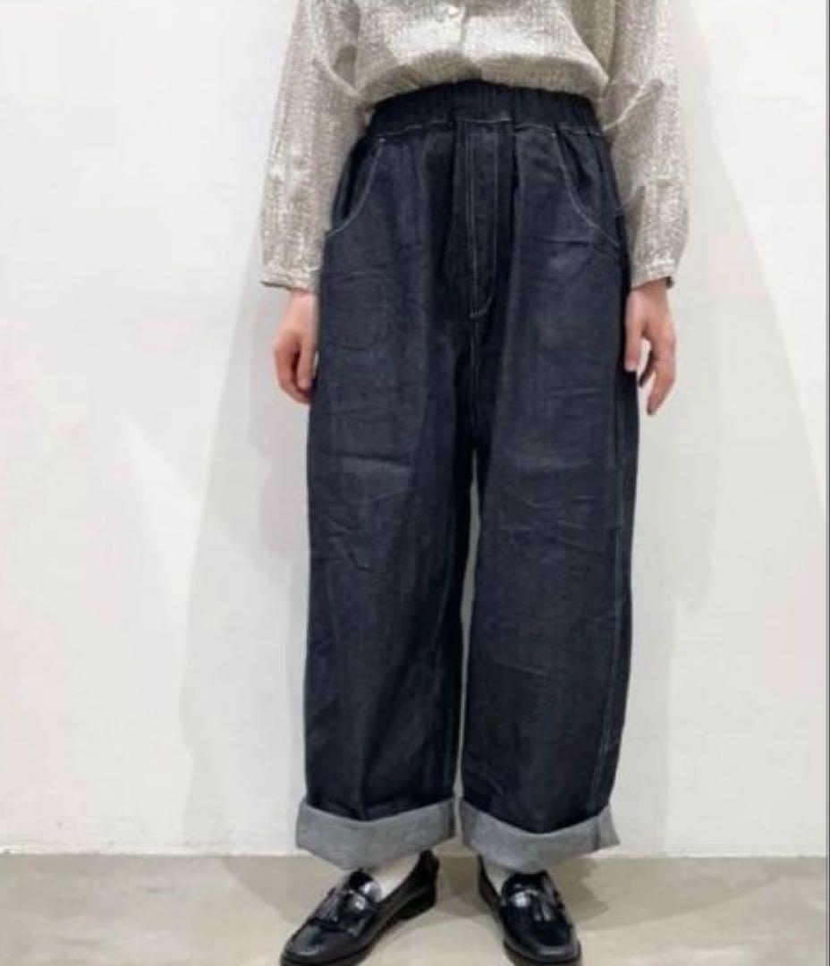 新品下げ札付き！NARU ｜8オンスムラデニム“ノッポパンツ”