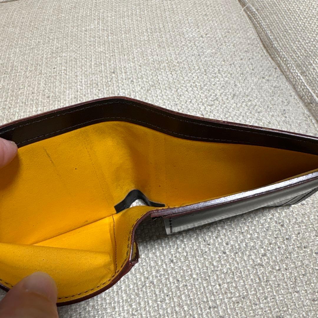 GANZOシェルコードバン 二つ折り財布
