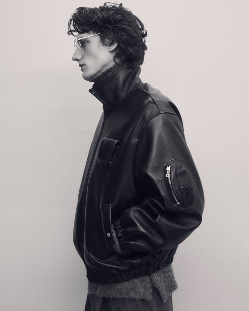 【sssteinシュタイン】SHEEP LEATHER FLIGHTJACKET