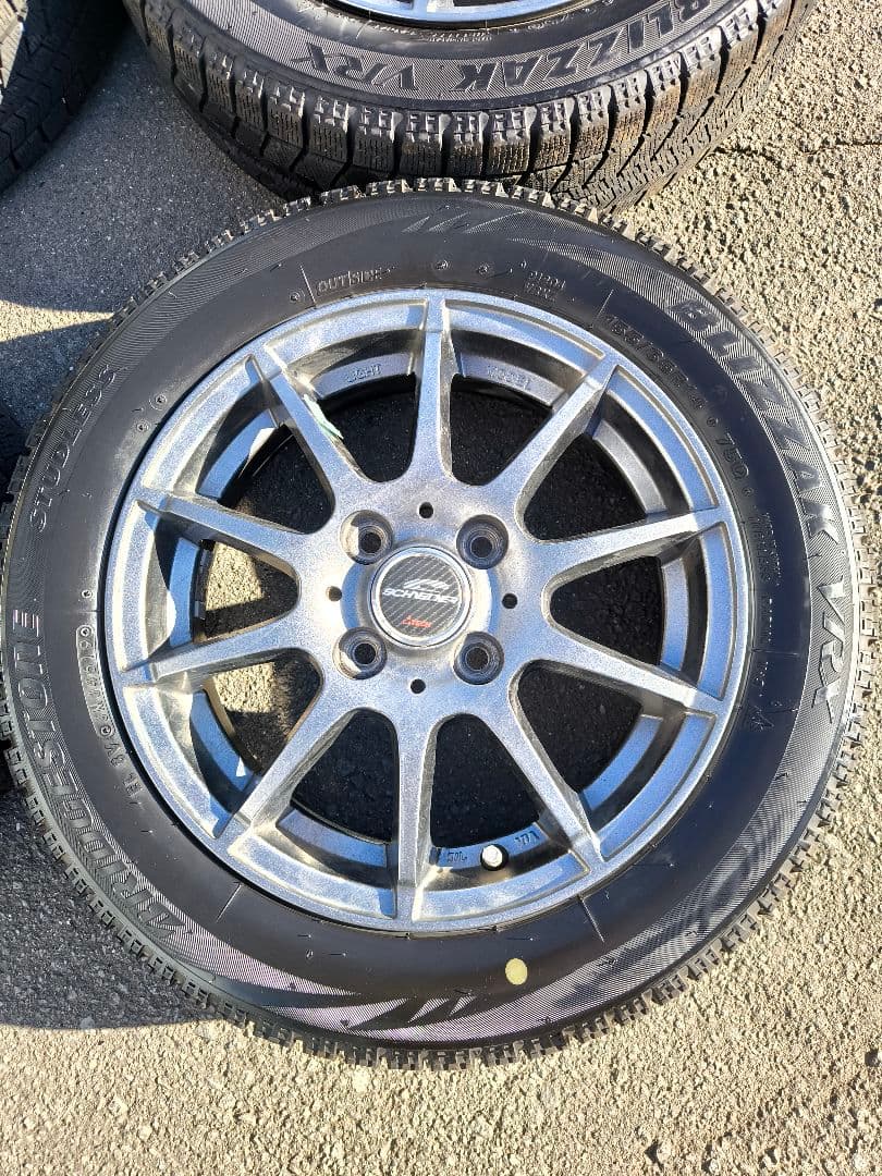 ブリジストン　ブリザックVRX155/65R14　4本セット