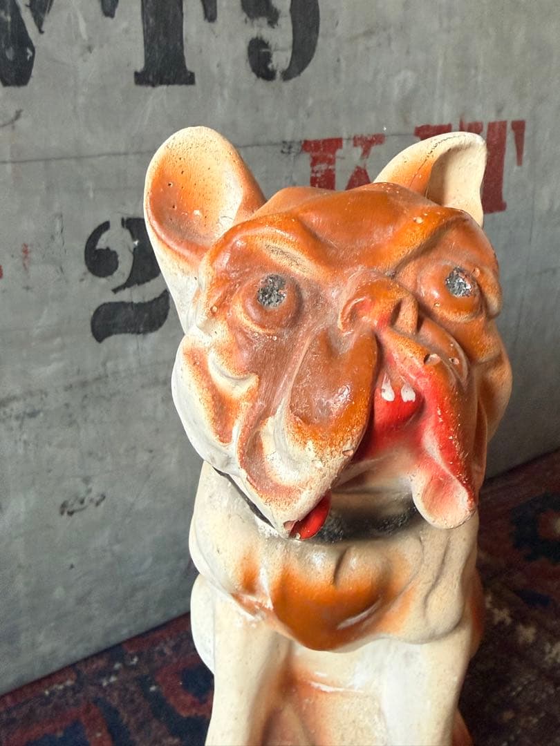 Y*O様 Vintage Chalkware Bulldog