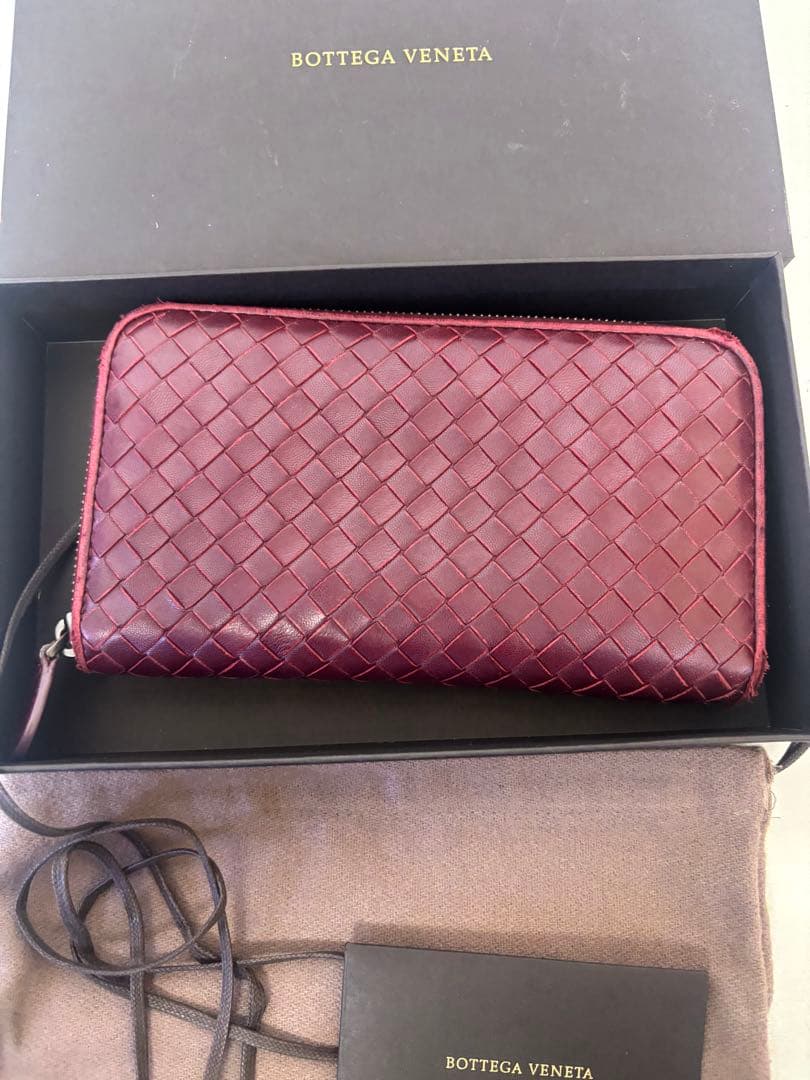 ◆【送料無料】Bottega Veneta ボッテガ　長財布