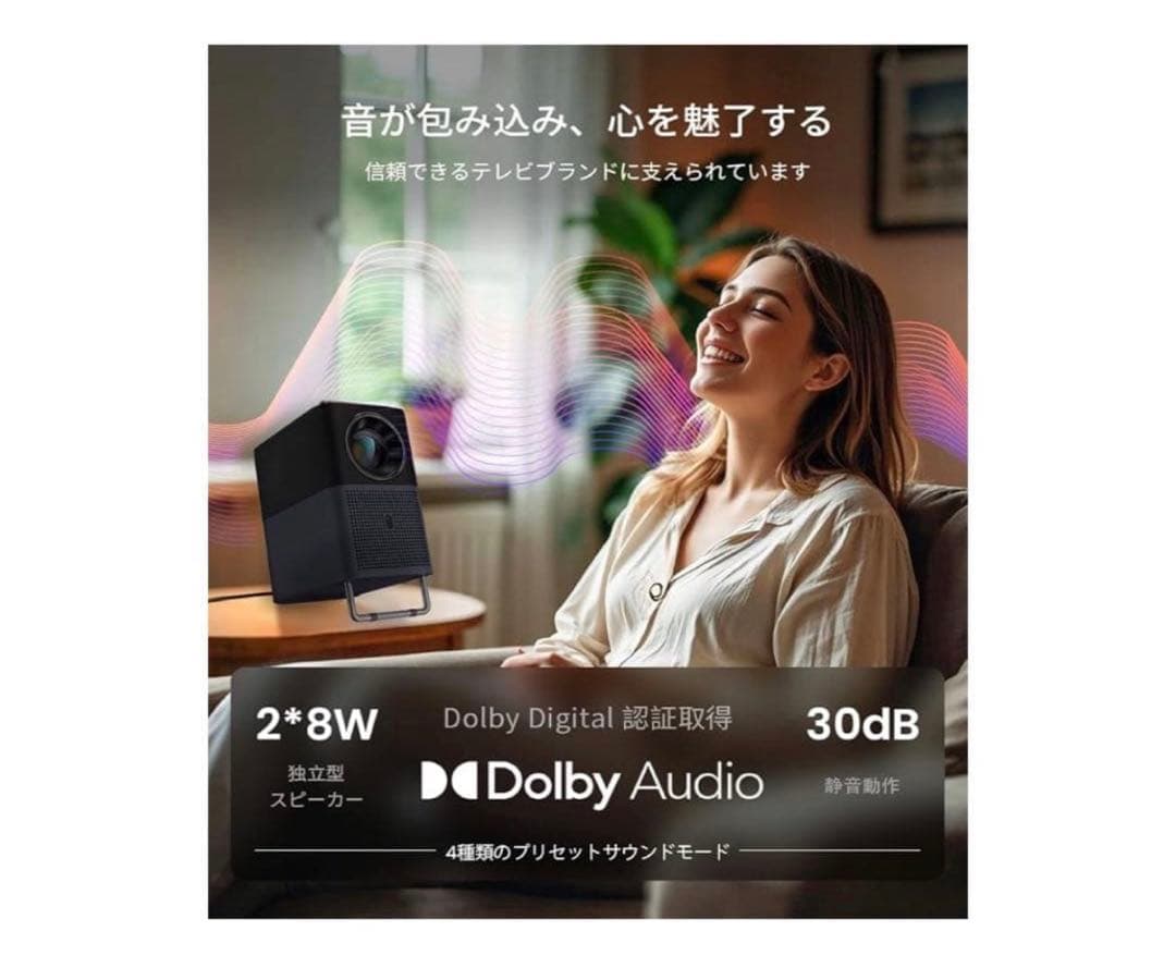 TCL Projector A1S Google TV搭載 本体
