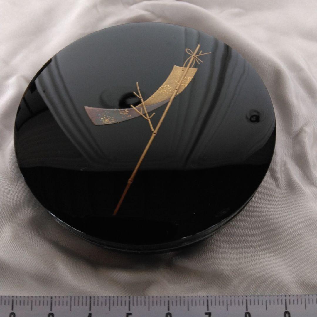 香合　蒔絵　春斎