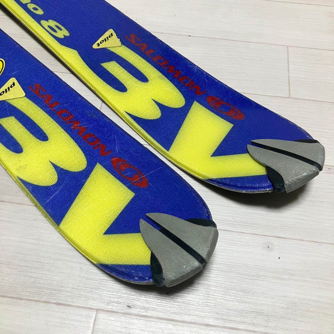 SALOMON 3V demo8サロモン スキーセット155cm/ストック付