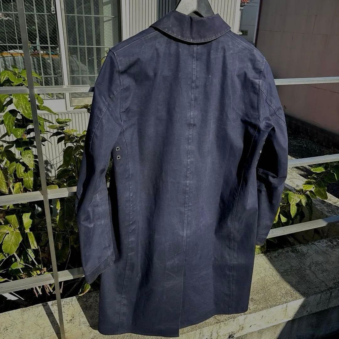 マッキントッシュ ゴム引き ステンカラーコート 36 現行タグ