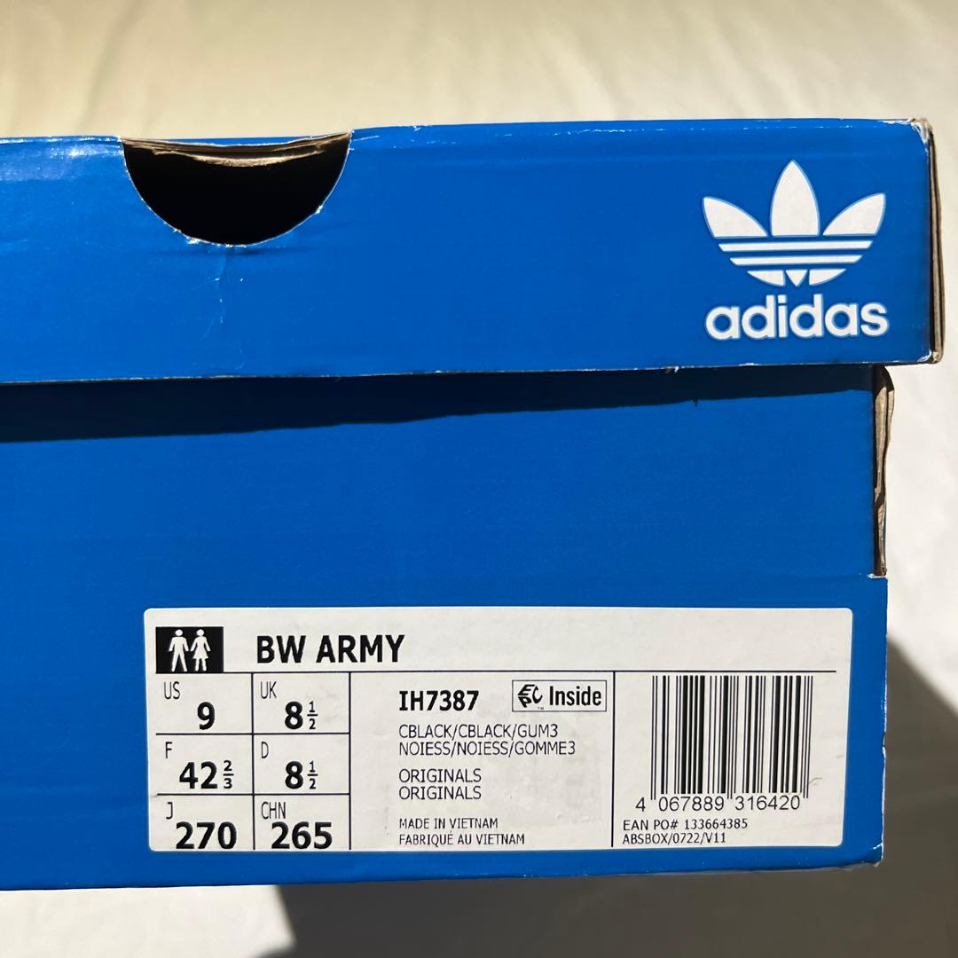 靴 BW Army 'Black Gum' size? Exclusive 27cm