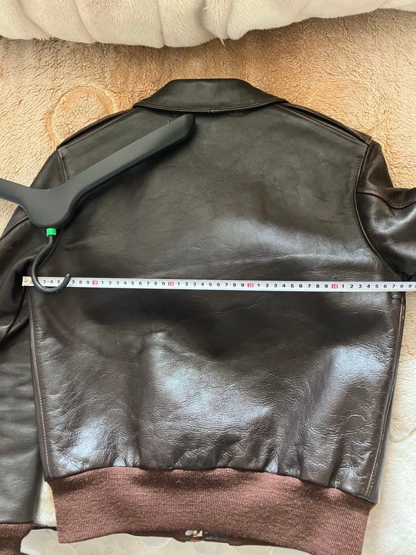 旧リアルマッコイズ A-2 レザーフライトジャケット34