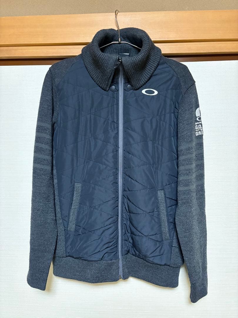 OAKLEY ゴルフウェア ブルゾンジャケット ニット
