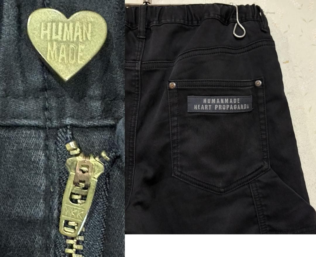 ＊HUMAN MADE ギャランティーチケット ストレッチ パンツ M