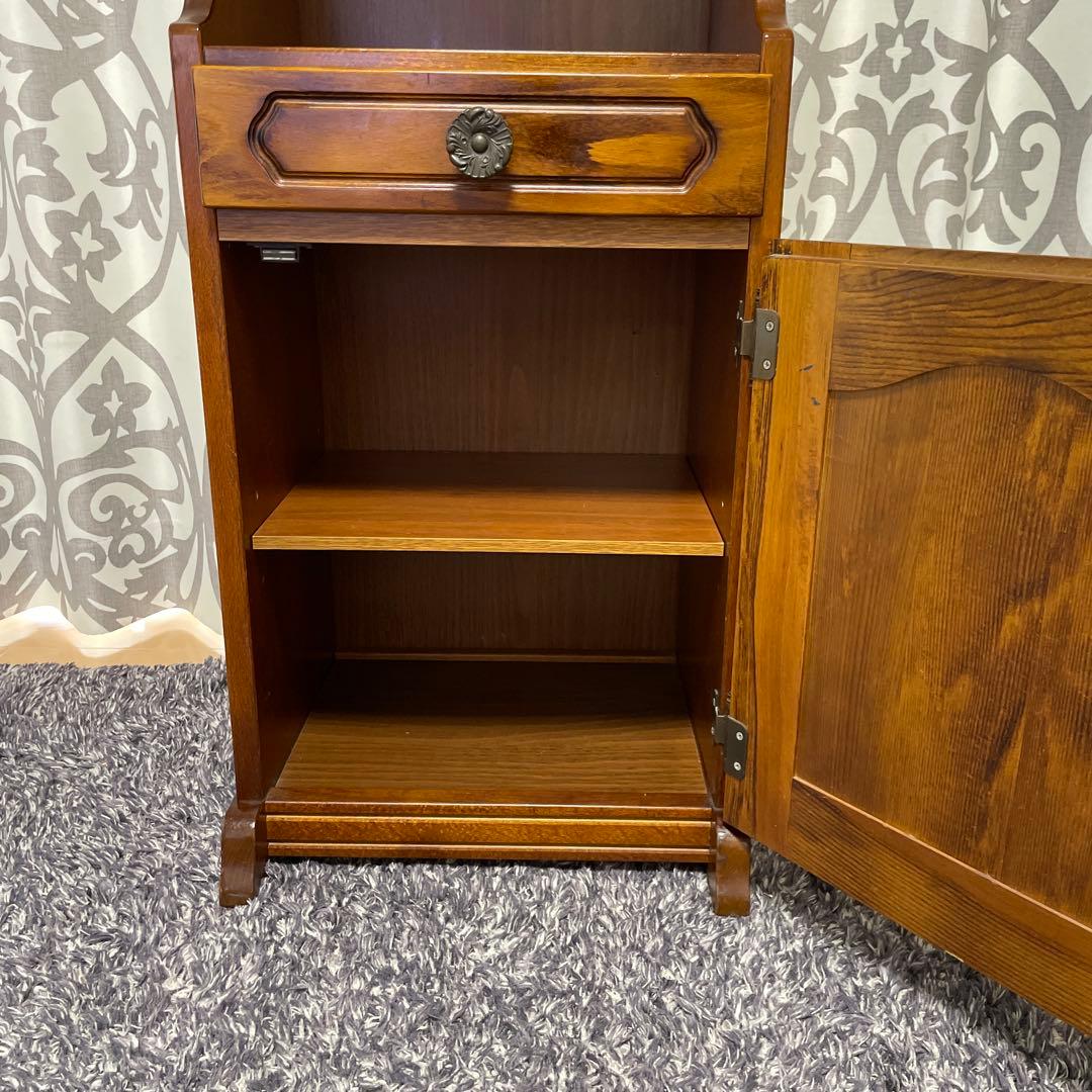 カリモク　コロニアル　電話台