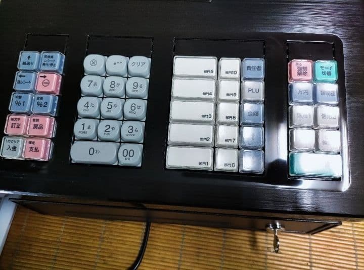 美品シャープレジスター　XE-A207　PC連携売上管理設定無料　000880