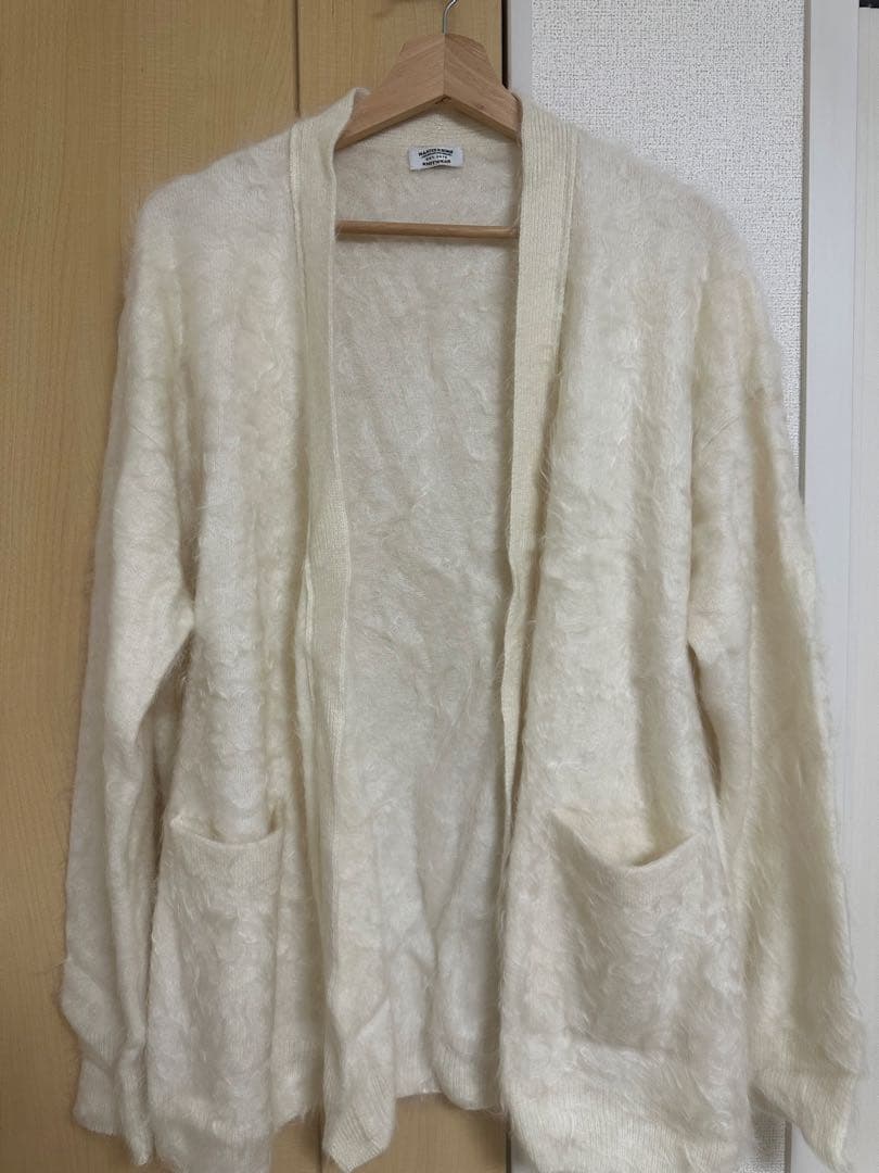 MAATEE&SONS カシミヤシャギーカーディガン オートミール