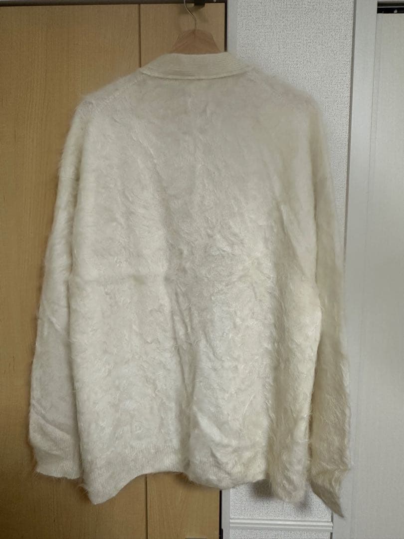 MAATEE&SONS カシミヤシャギーカーディガン オートミール