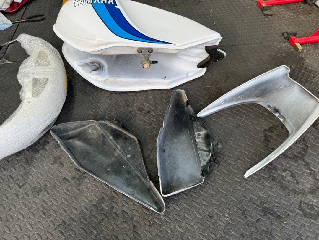 ☆美品☆ RZ250 RZ350 外装セット 白青カラー 4L3 4U0