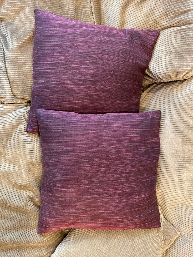 カッシーナ　正方形クッションカバー 2個セット