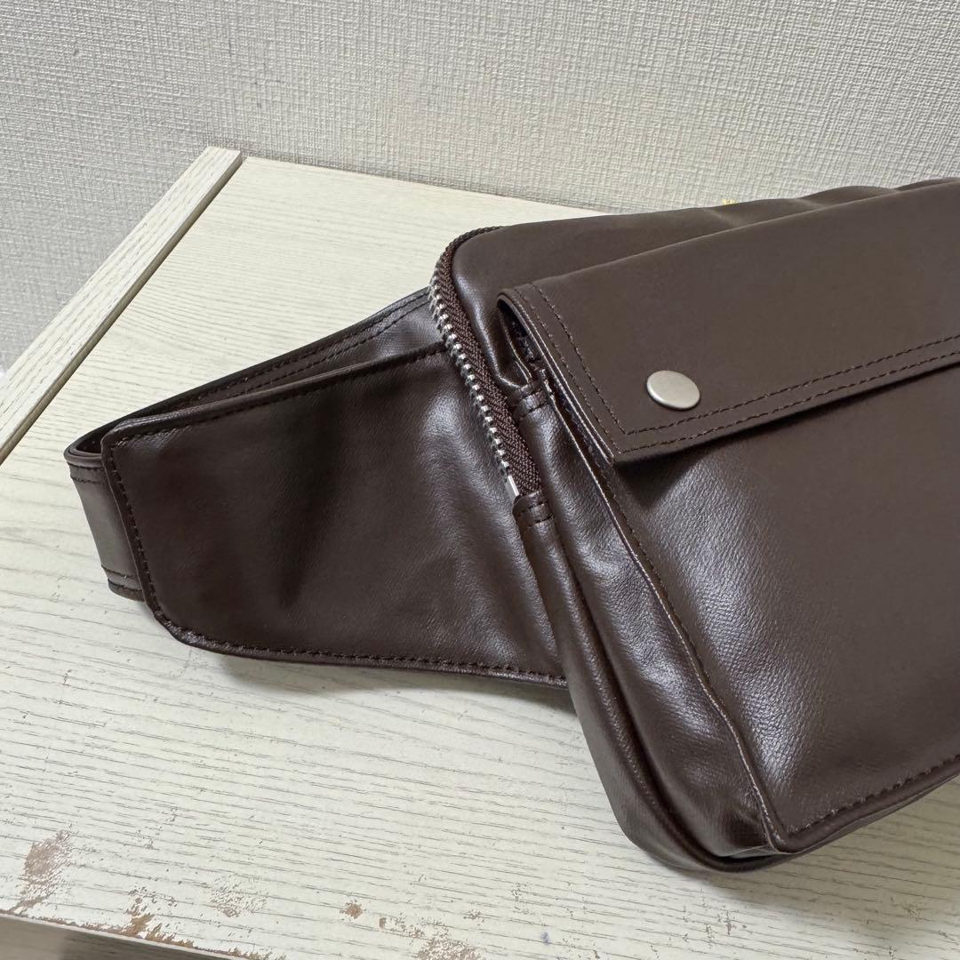 【新品タグ付き】PORTER ポーター フリースタイル ボディバッグ ブラウン
