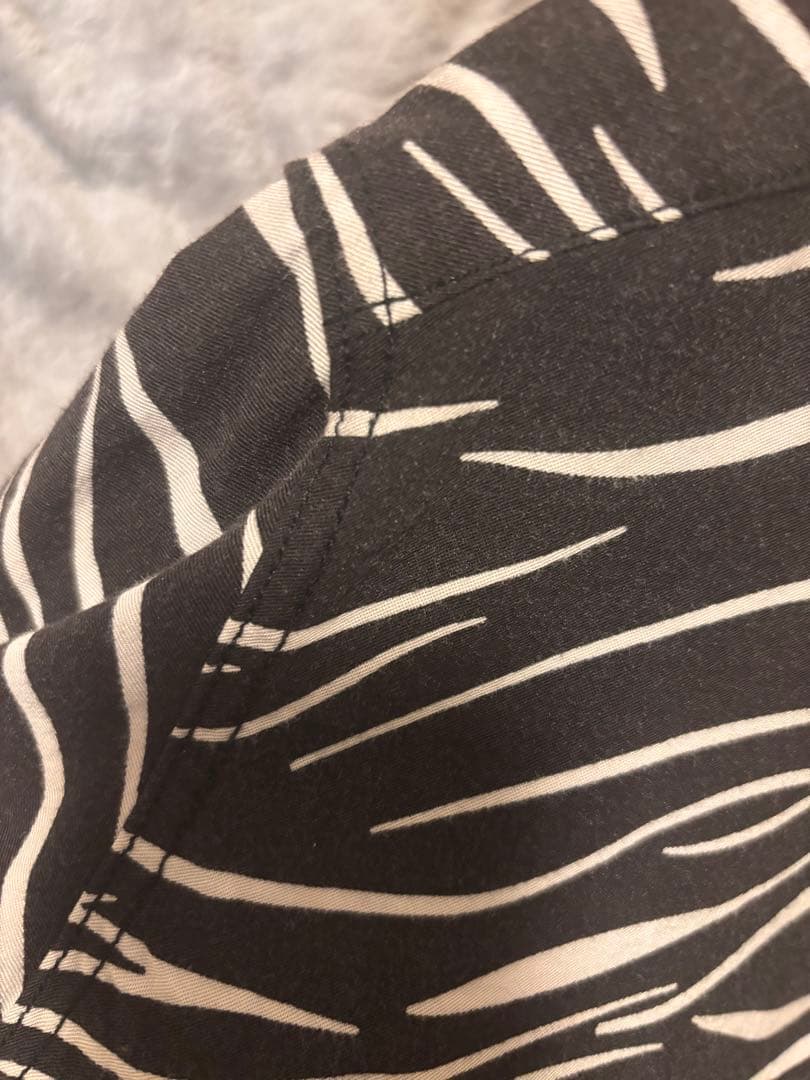 DelMar デルマー　ゼブラ柄 長袖シャツ