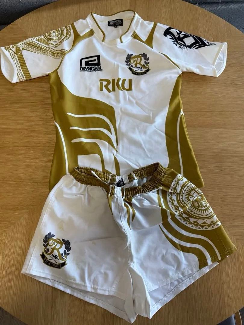 流通経済大学ラグビー部　ユニフォーム上下セット