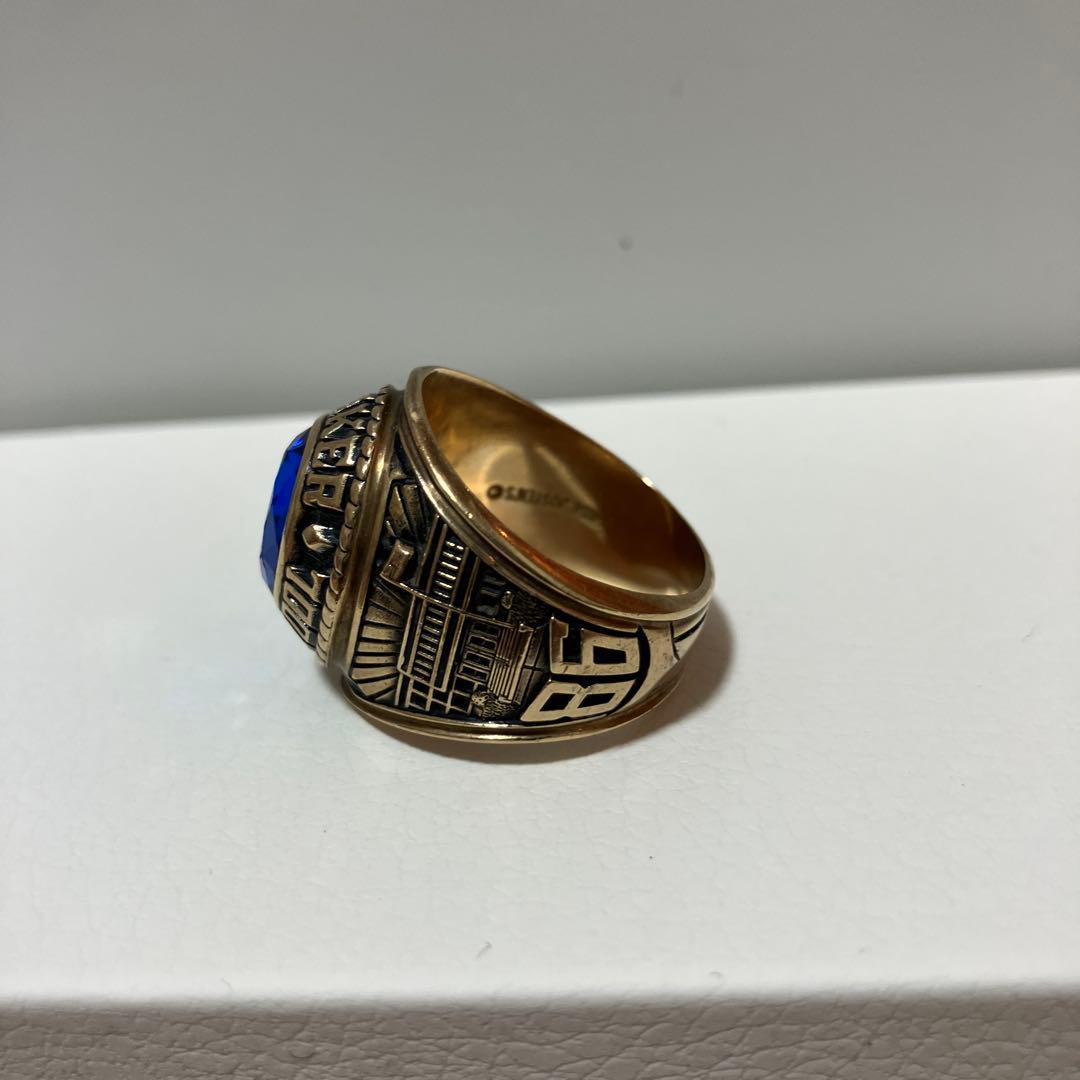 ヴィンテージリング　ジャスティン　スクールリング