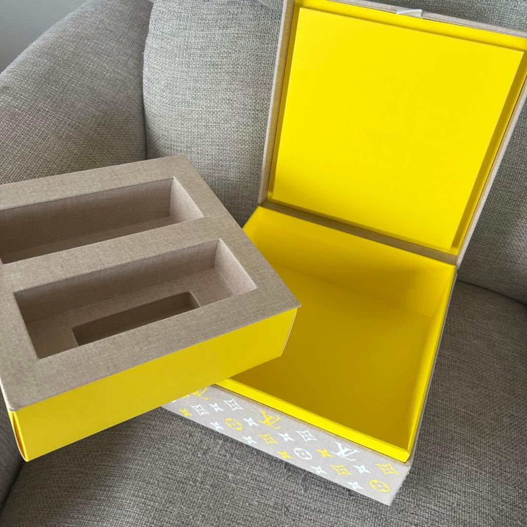 ルイヴィトン　保存箱　ファンシー収納ボックス　サングラス　スカーフ　VIP限定